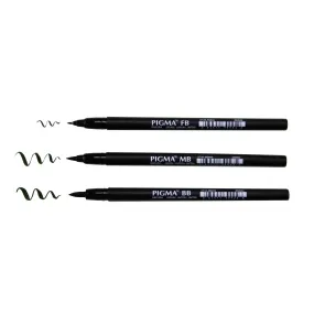 SAKURA Pigma® Professional Brush (FB/MB/BB)