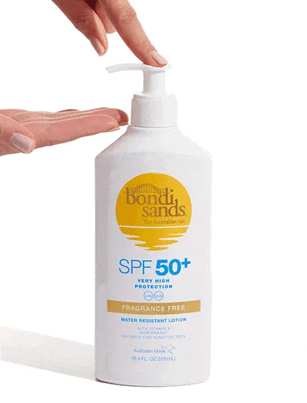 SPF 50  Fragrance Free Sunscreen Lotion Pump