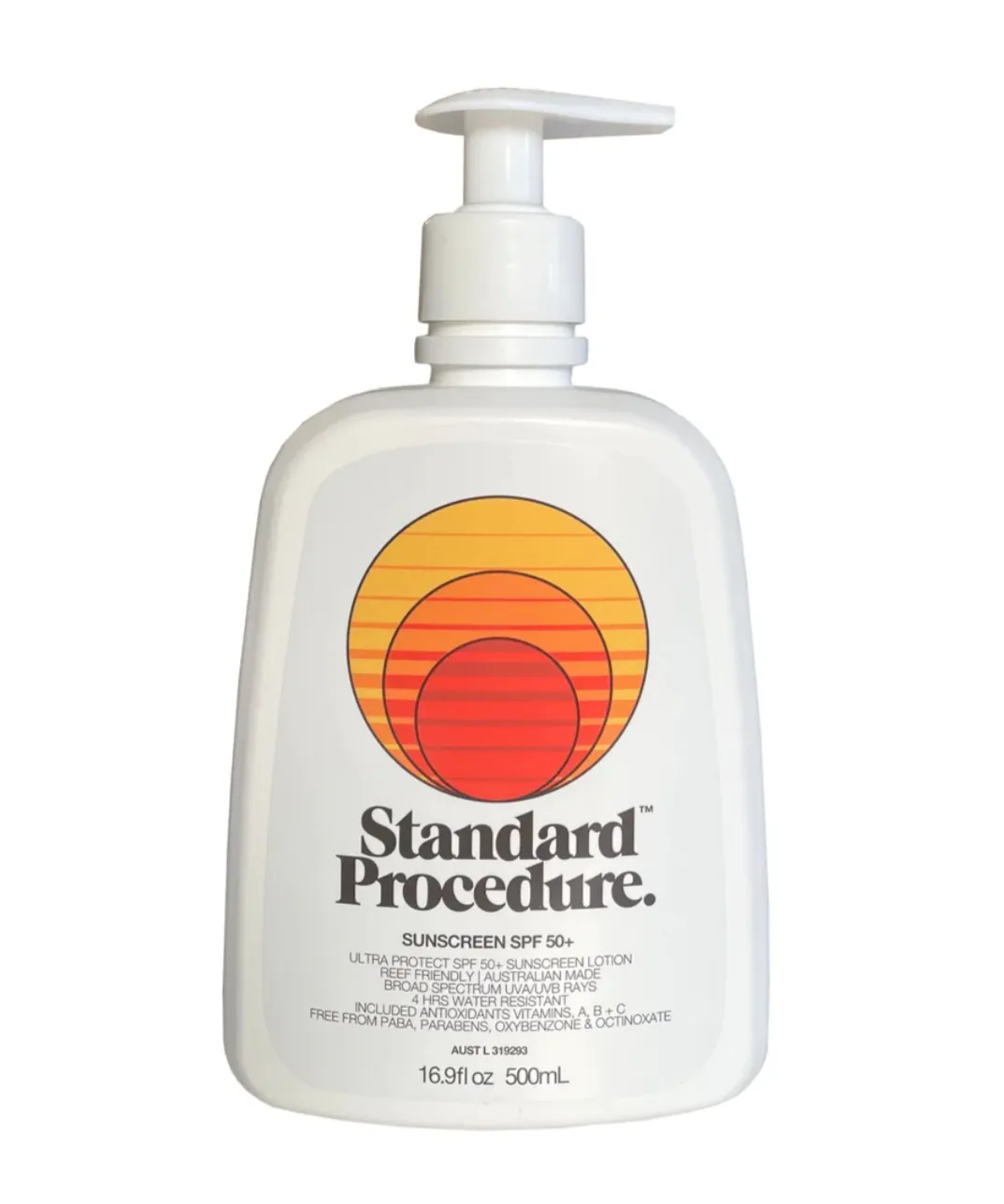 Standard Procedure Sunscreen SPF 50  (500ml)