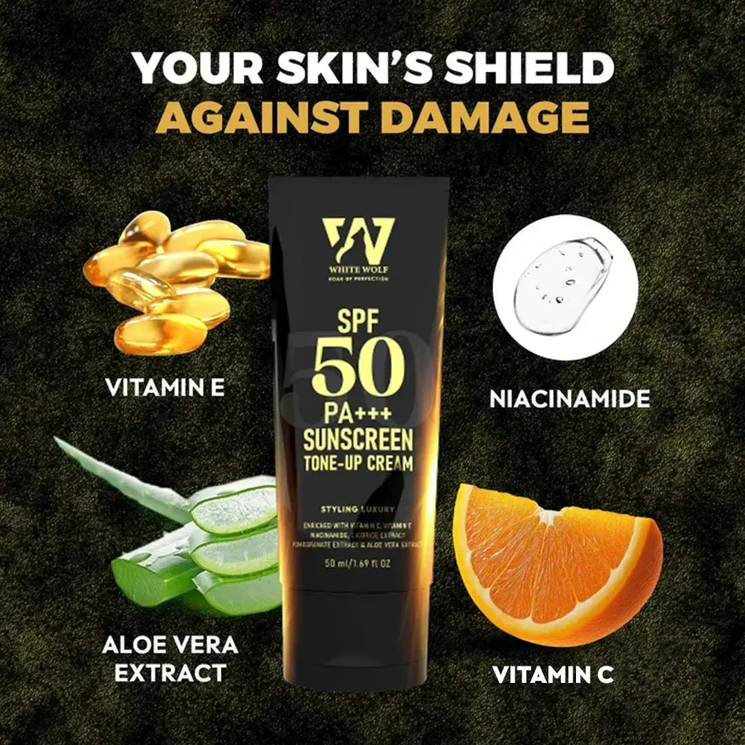 Sunscreen SPF 50 PA    Tone Up Cream