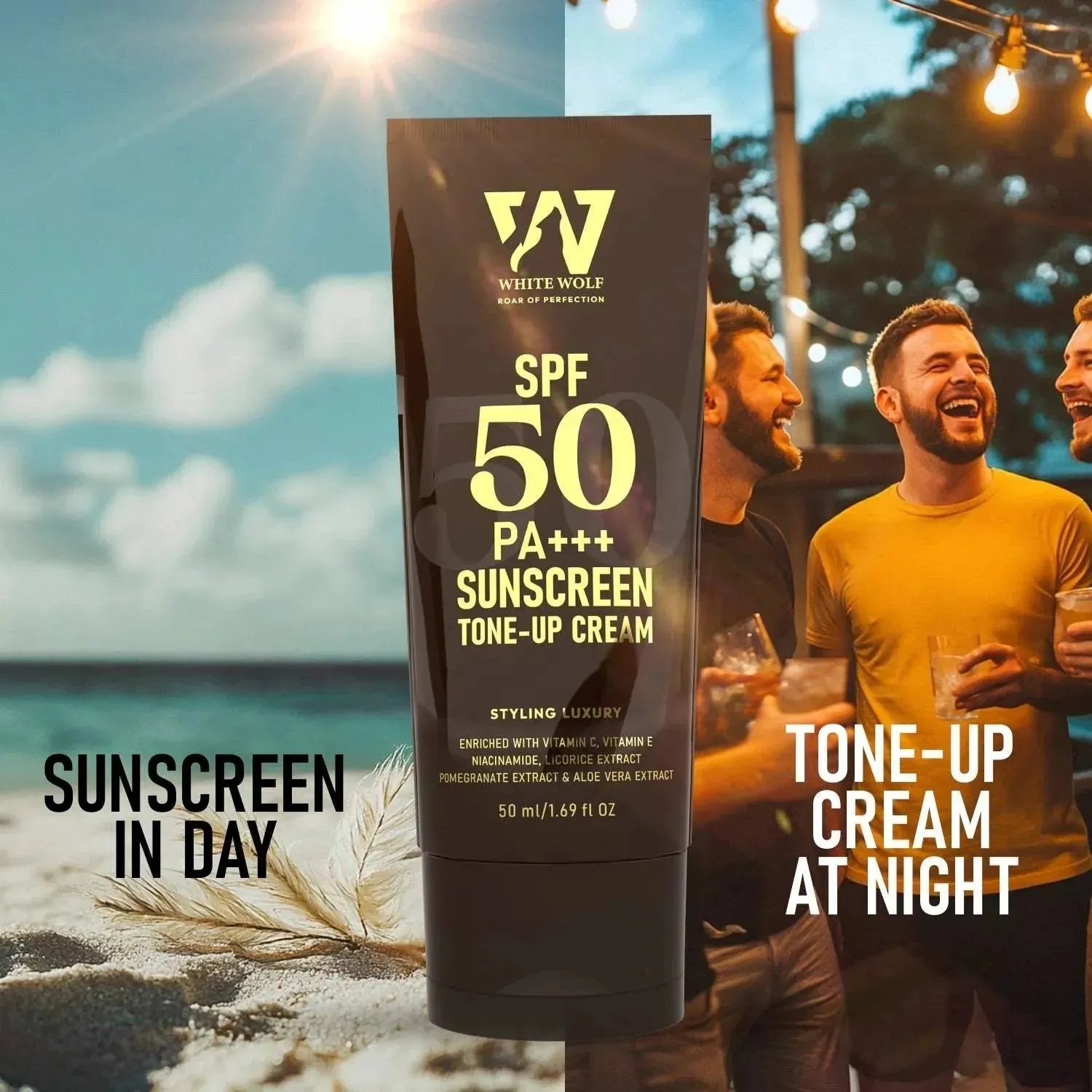 Sunscreen SPF 50 PA    Tone Up Cream