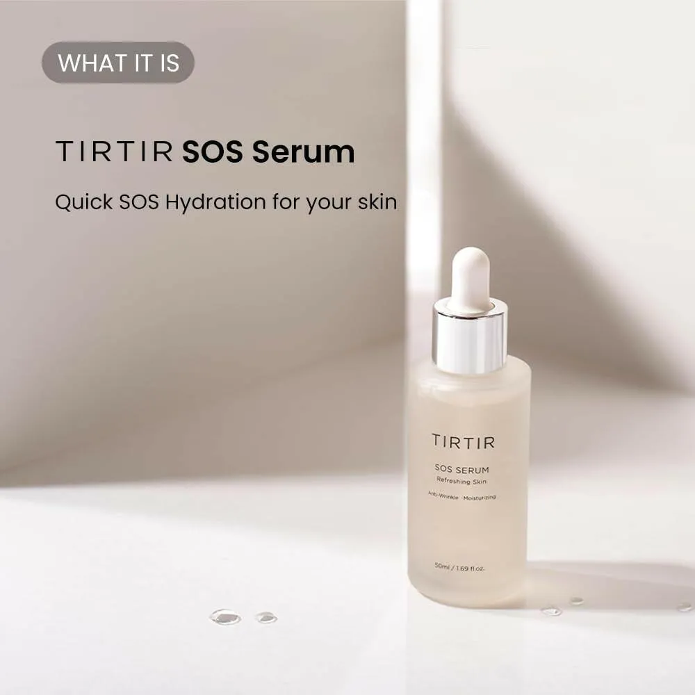 TIRTIR SOS Hydrating Polyglutamic Acid Serum 1.69 fl.oz